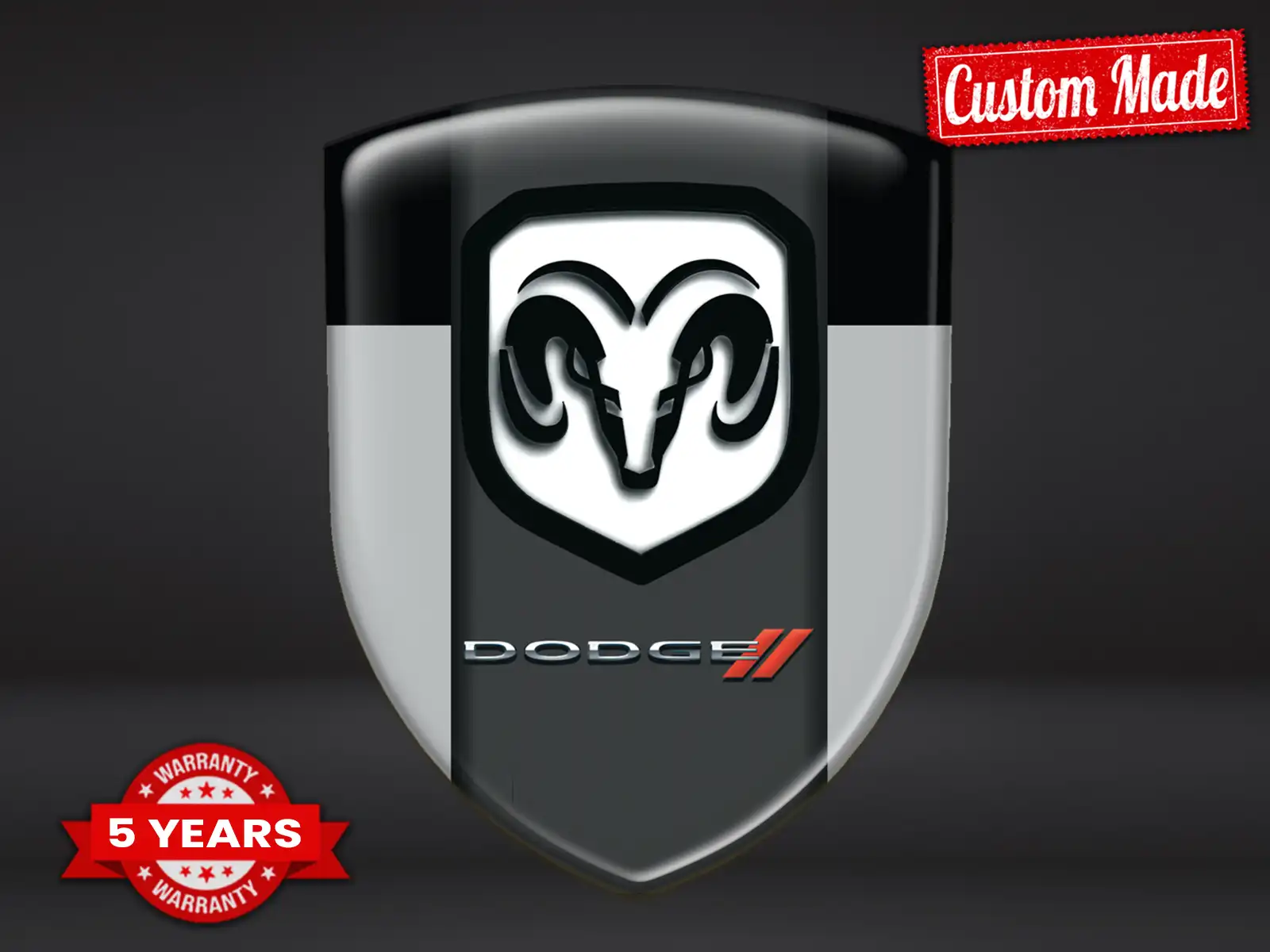 Dodge Vinilos Traseros Pro Máximo Duradero Modernos Estilosos